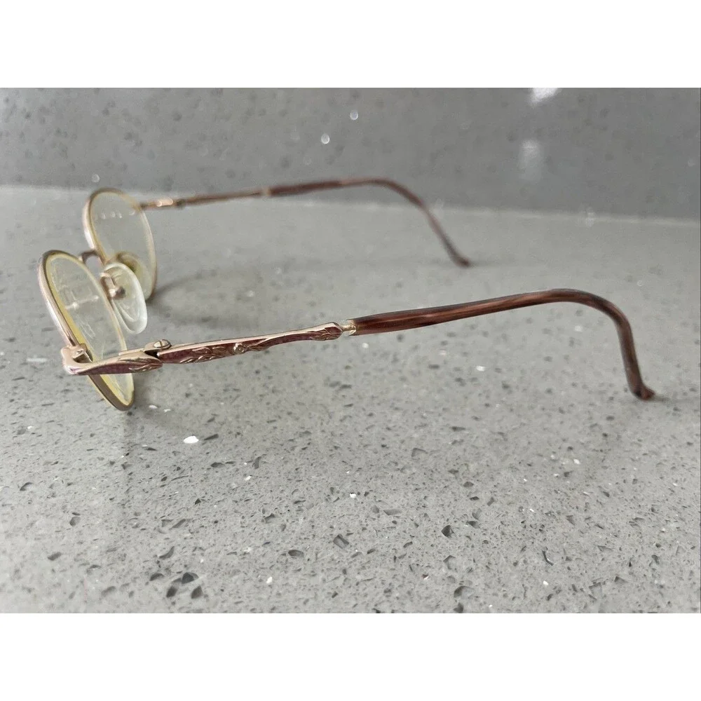 Laura Ashley Plum Pudding Eyeglass Frames ONLY 53-17-135 Oval Full rim